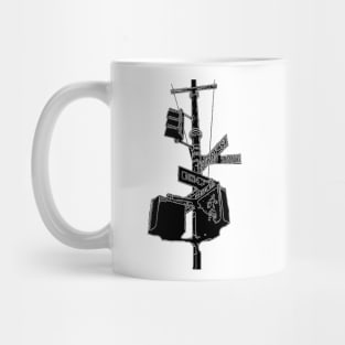 New York Streetsign Mug